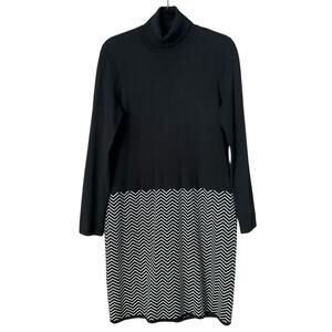 Lauren Ralph Lauren Women’s Knit Sweater Dress Turtleneck Size Large